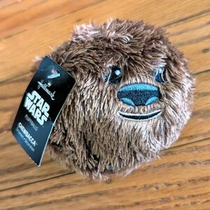 NWT! Hallmark STAR WARS CHEWBACCA "Fluffballs" Plush Ornament